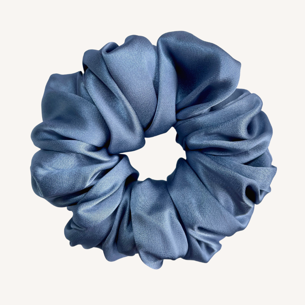 Silk ribbon and scrunchie set – Perlasilk